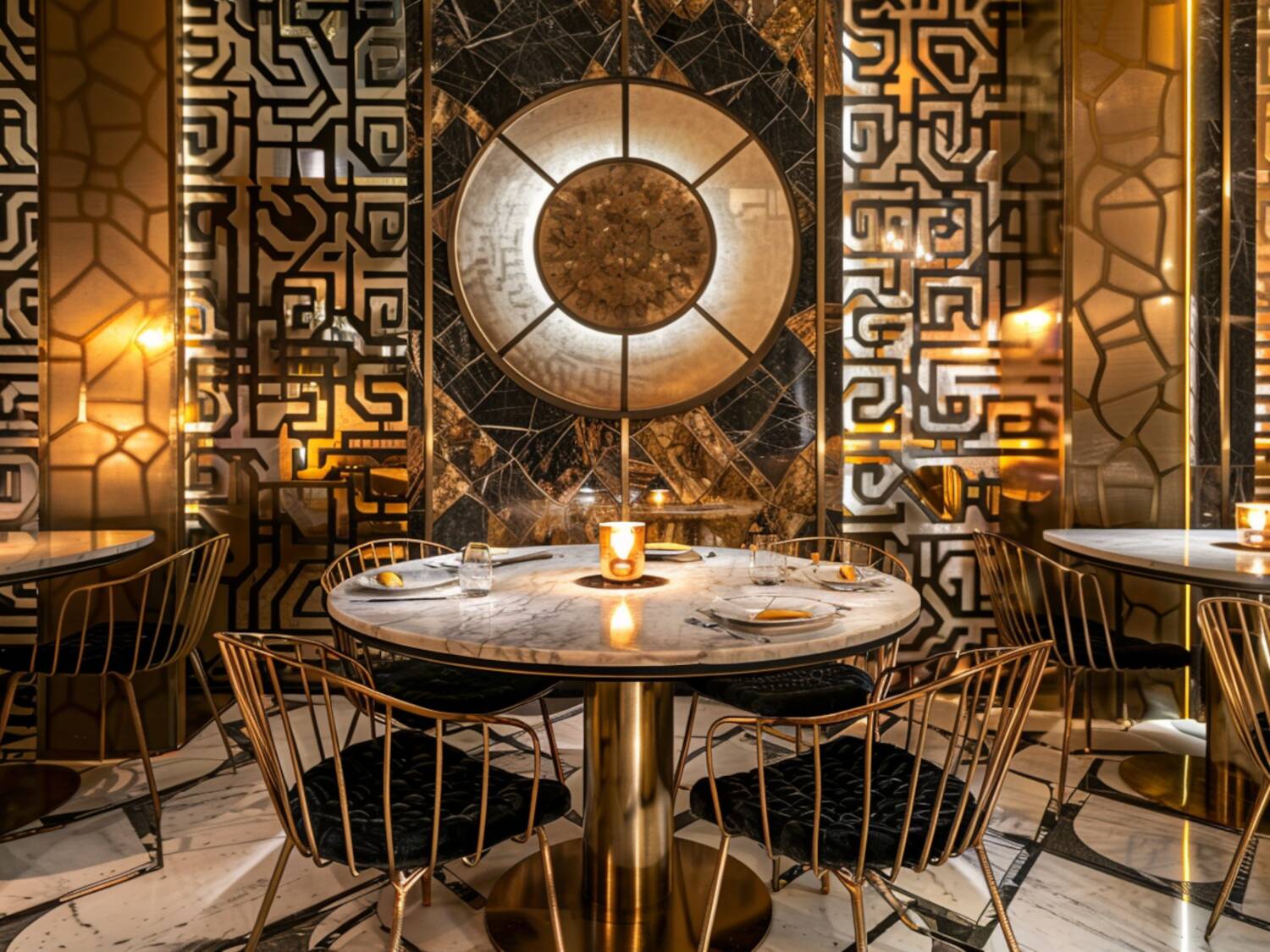 10 inspiracji na ekskluzywne wnętrza z elementami art déco.