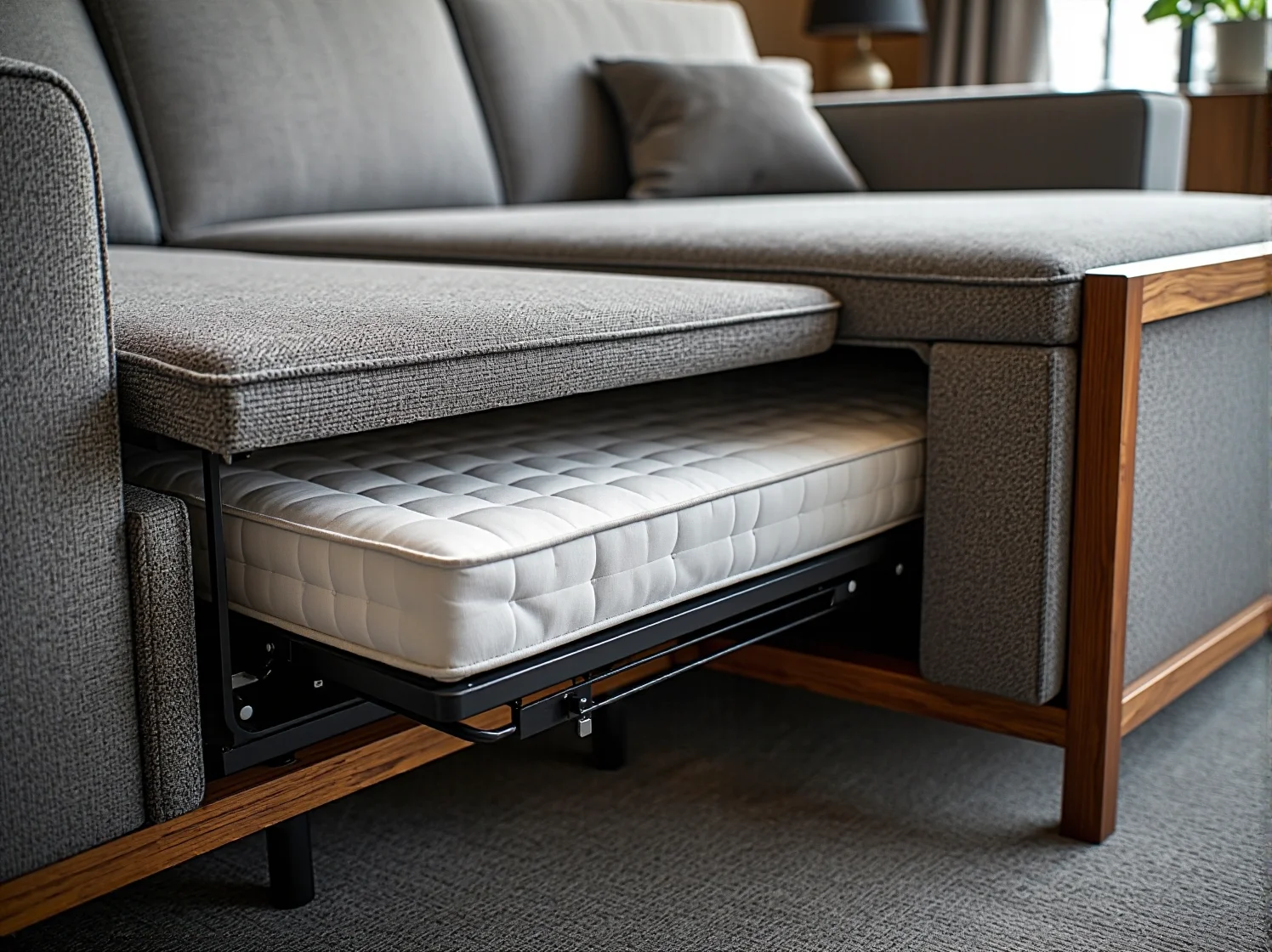 Zabezpieczanie powierzchni spania narożnika nakładką ochronną