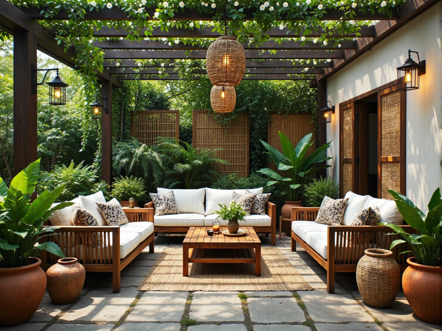 Jak zaaranżować ogród w stylu kolonialnym z lampami LED o ciepłym świetle?