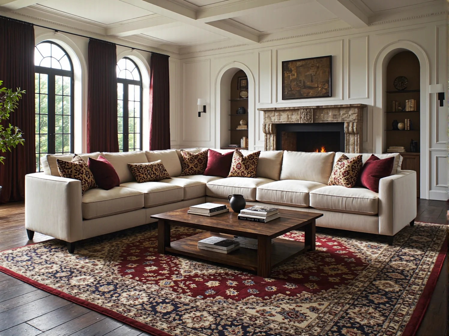 Jak urządzić salon w stylu klasycznym z dużym narożnikiem? Kompleksowy poradnik