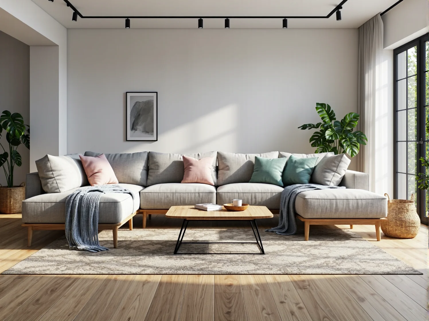 10 inspiracji na wnętrza w stylu skandynawskim z pastelowymi akcentami