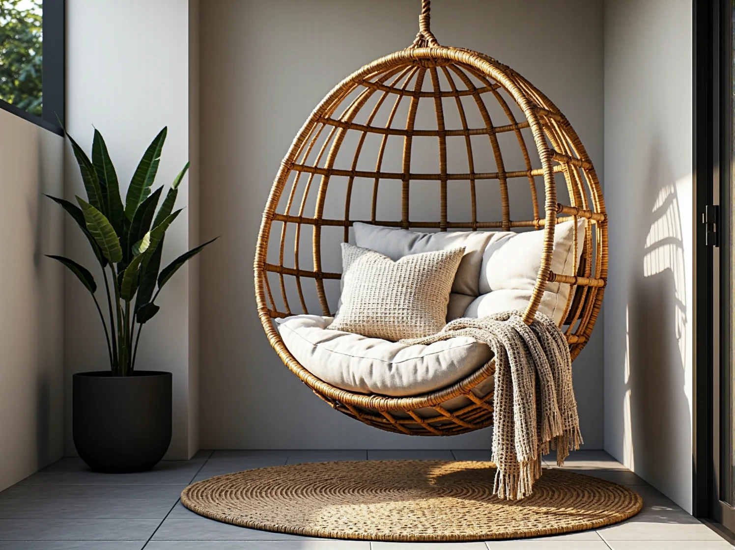 Składane krzesła i stolik oszczędzające miejsce na tarasie