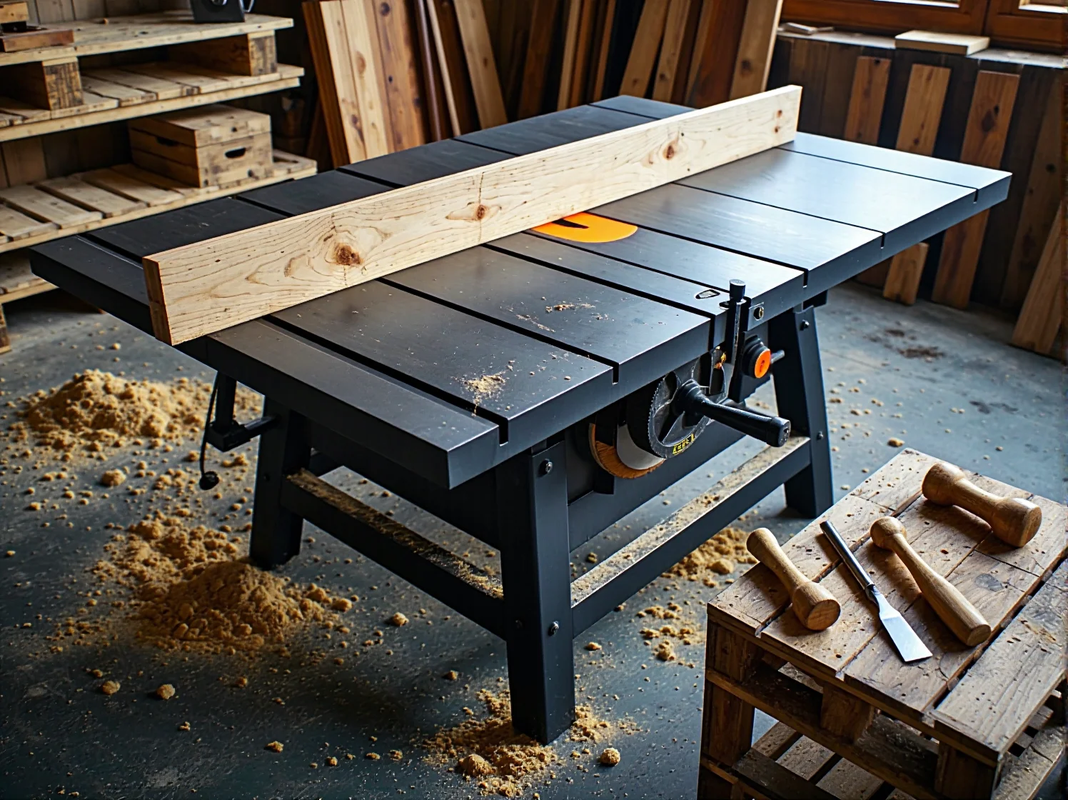 Wydajna pilarka tarczowa do szybkich cięć w deskach i płytach