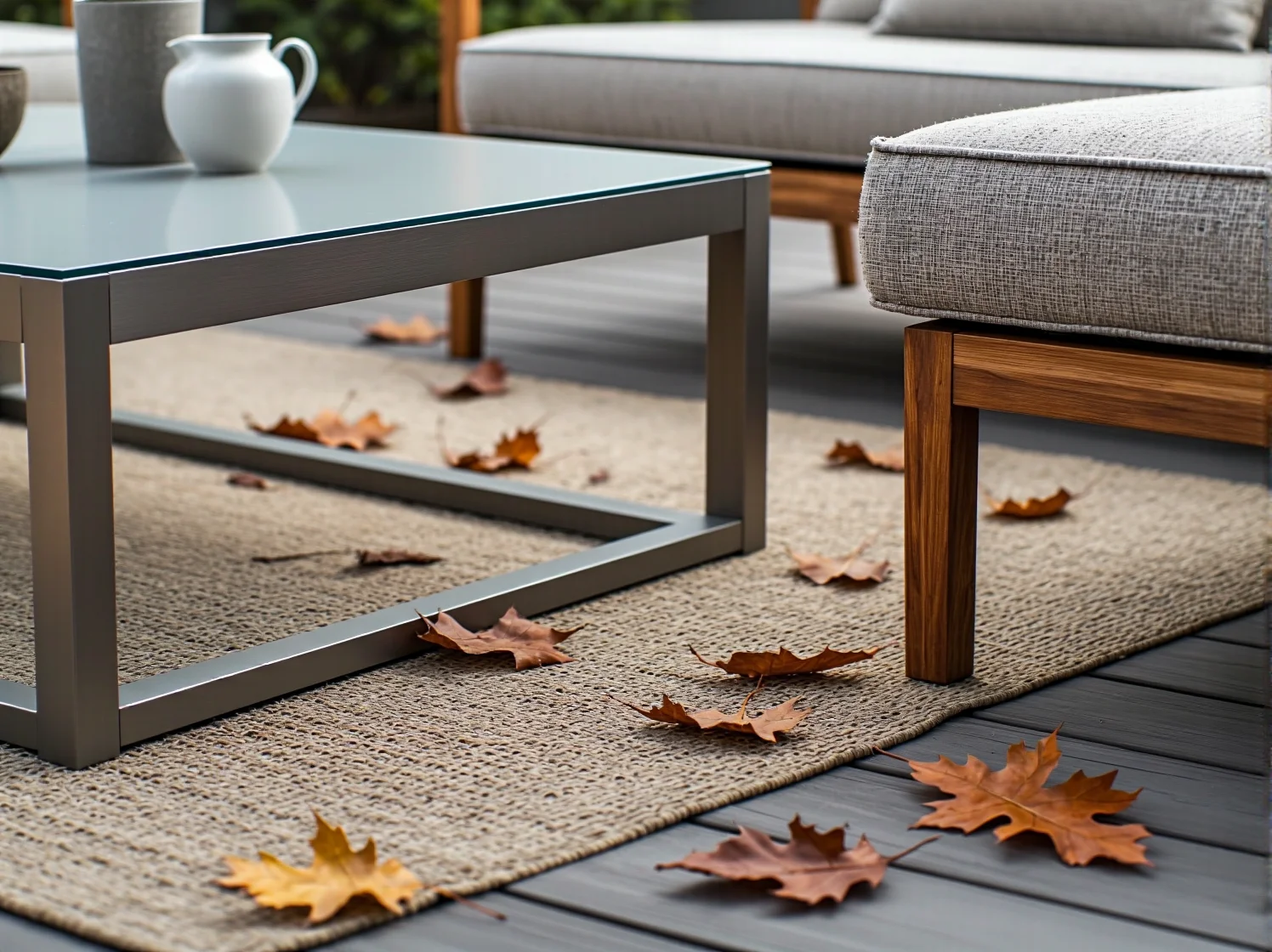 Sprawdzanie metalowych krzeseł ogrodowych pod kątem ognisk rdzy